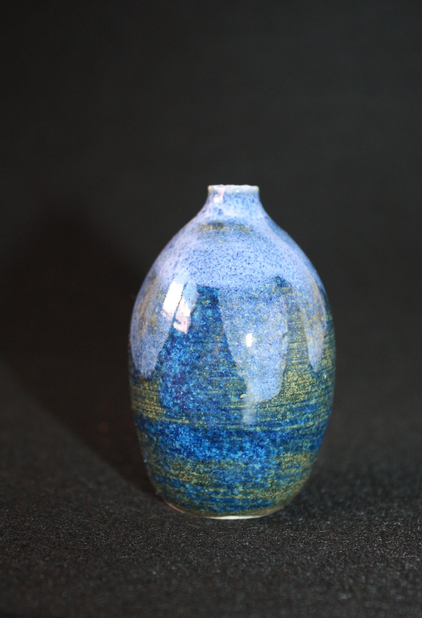 Mini vase, Vague marine écumeuse n°2