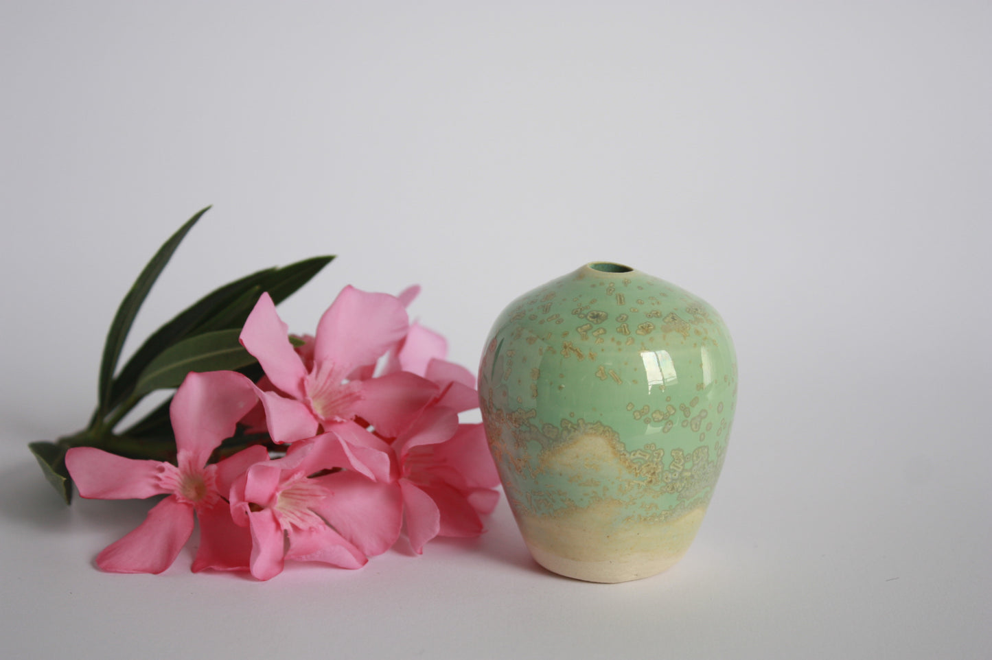 Mini vase, Lagon vert n°2