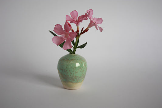 Mini vase, Lagon vert n°2