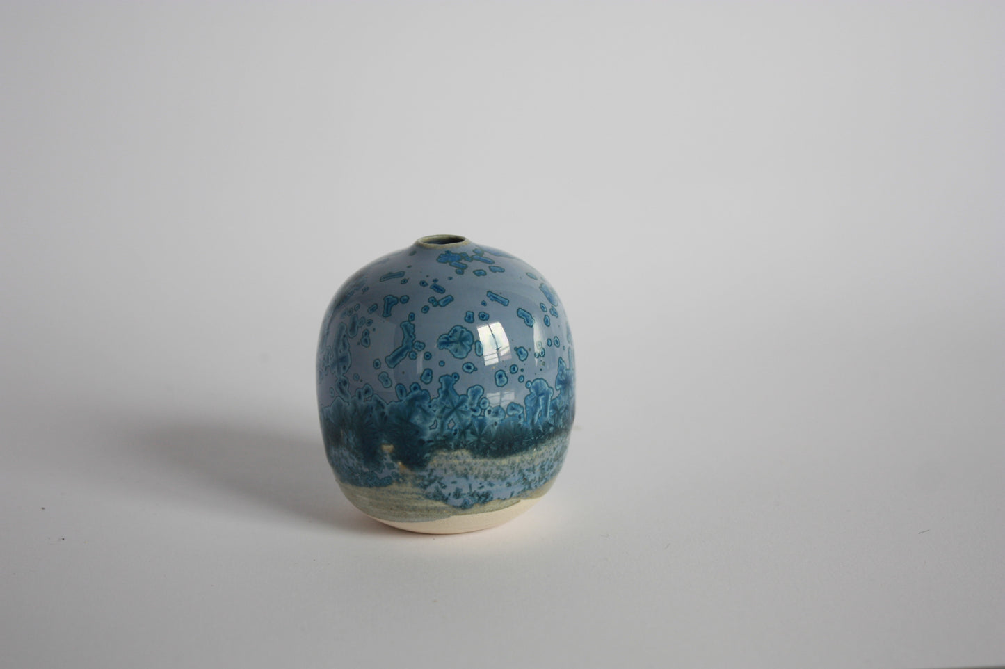 Mini vase, Lagon Bleu n°2