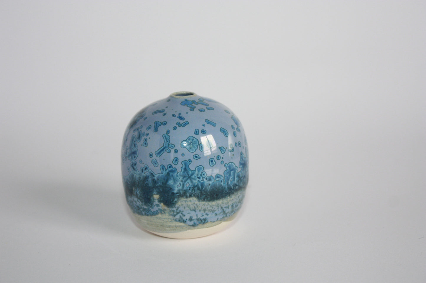 Mini vase, Lagon Bleu n°2