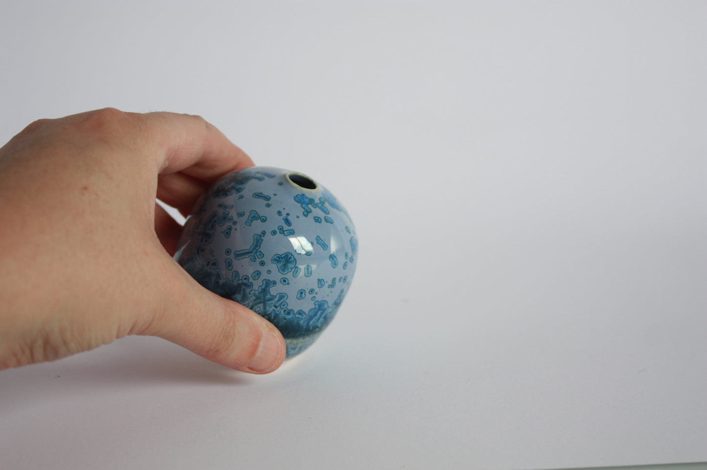 Mini vase, Lagon Bleu n°2