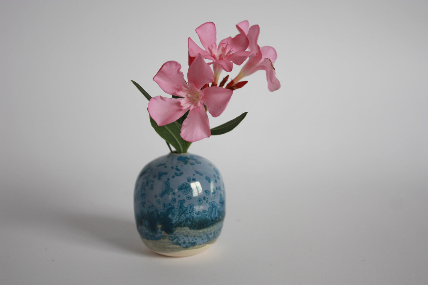 Mini vase, Lagon Bleu n°2