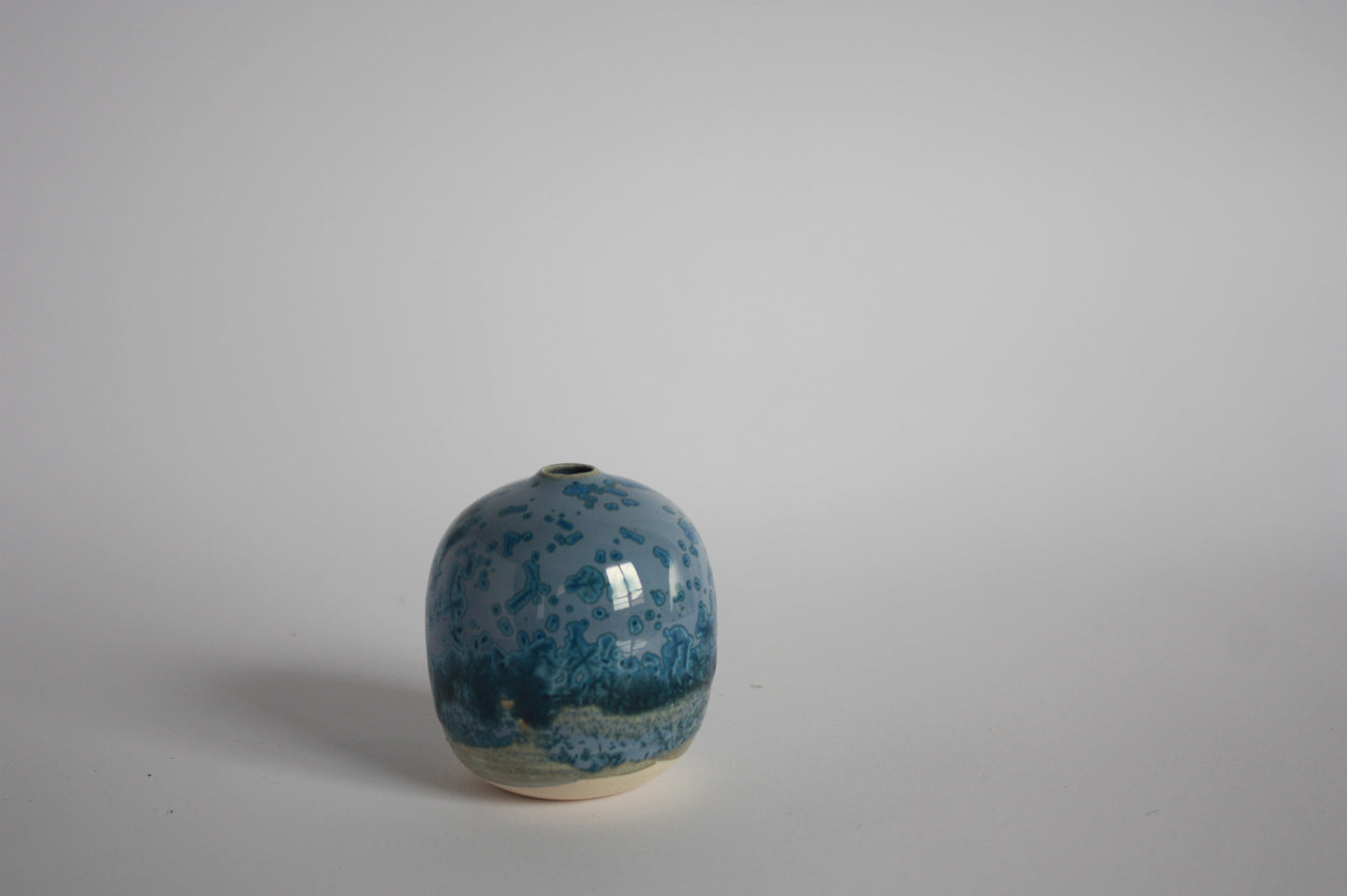 Mini vase, Lagon Bleu n°2