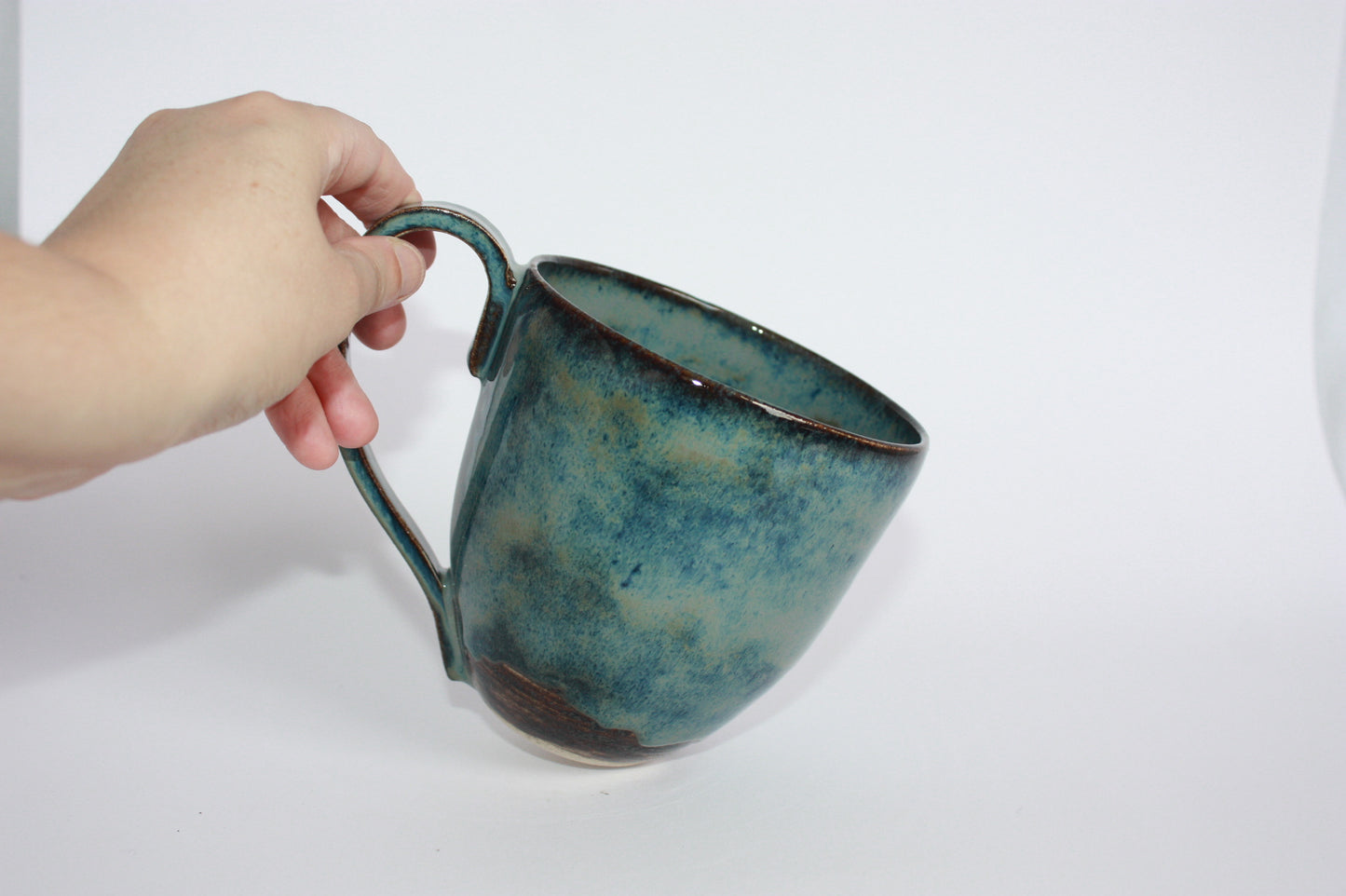 Mug with handle, Bain de minuit