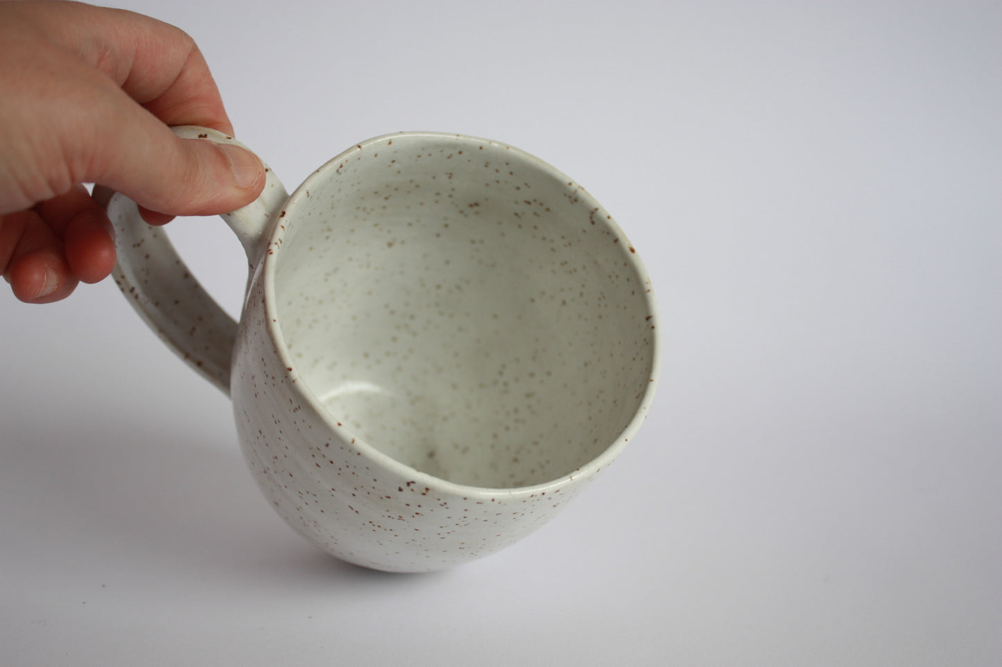 Mug with handle, Côte de craie