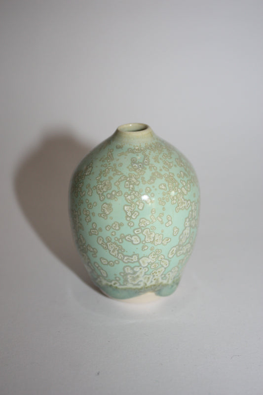 Mini vase, Lagon vert n°4