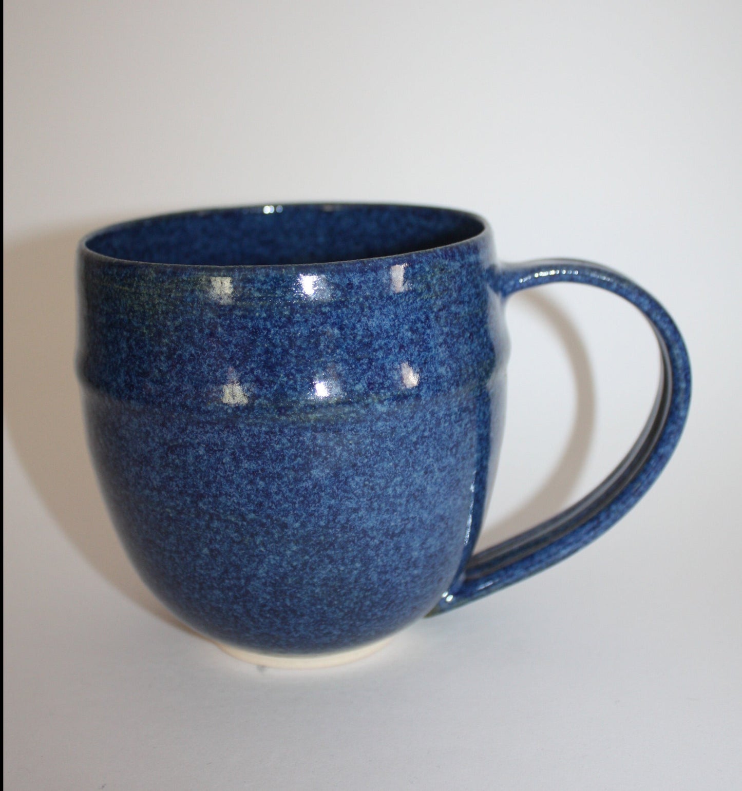 Mug with handle, Vague marine n°2