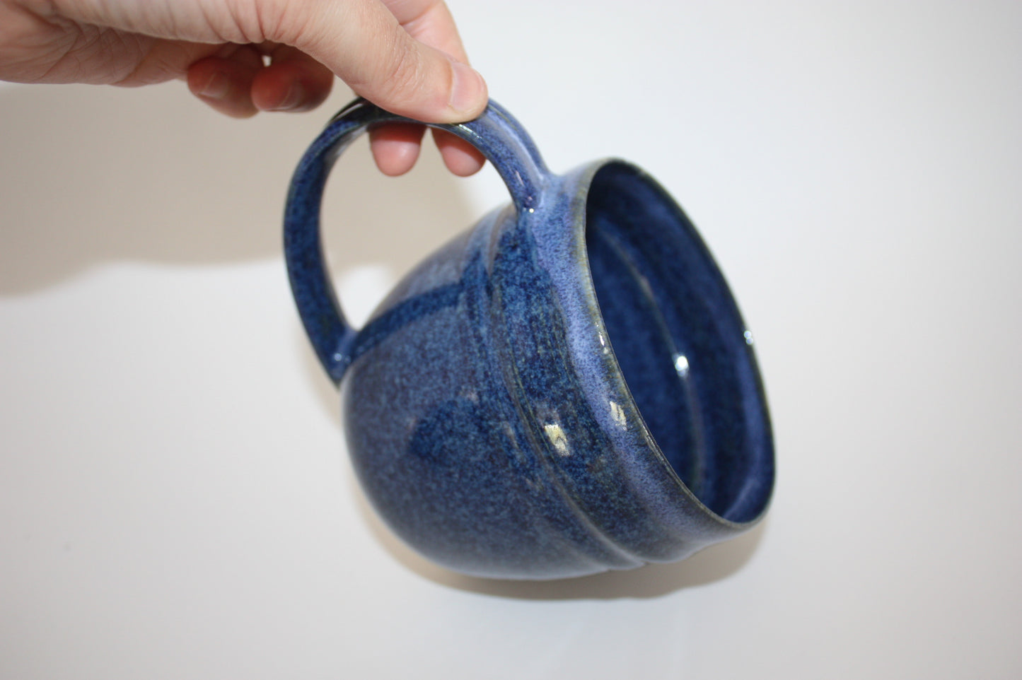 Mug with handle, Vague marine écumeuse n°3